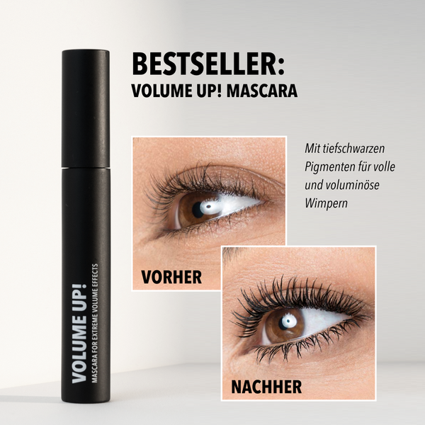 Volume up! Mascara