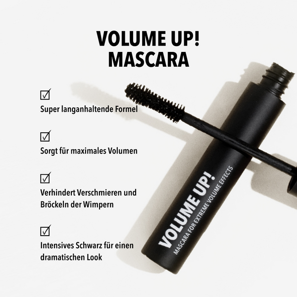 Volume up! Mascara